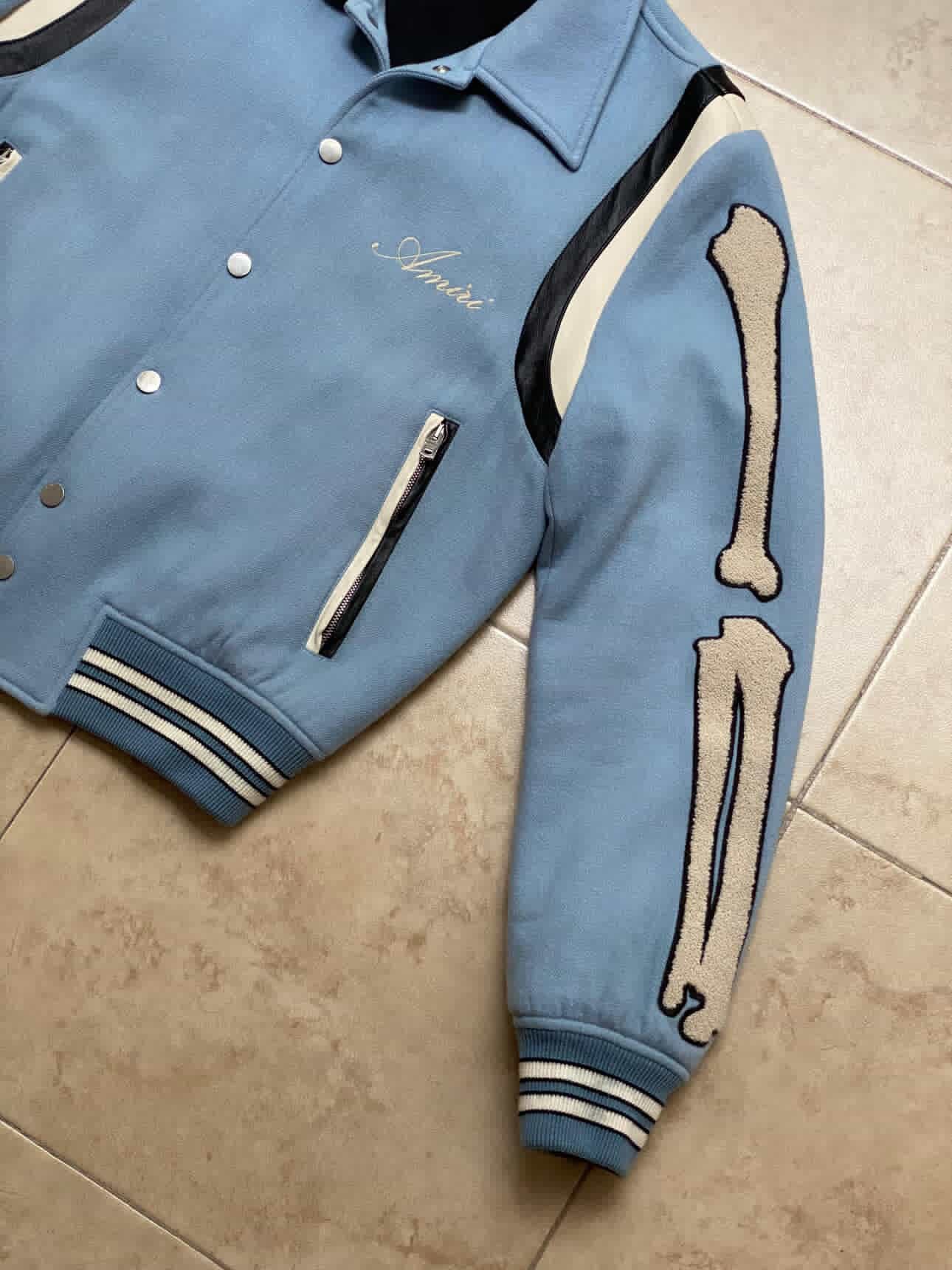 AMIRI BONES BLUE
